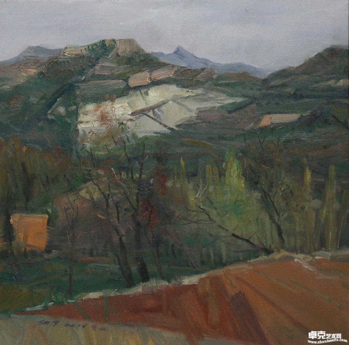 《青州》之一70x70cm
