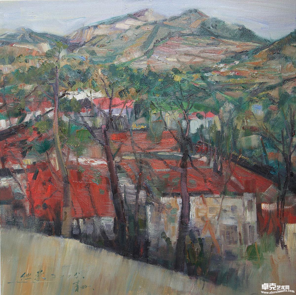 《青州》之一70x70cm