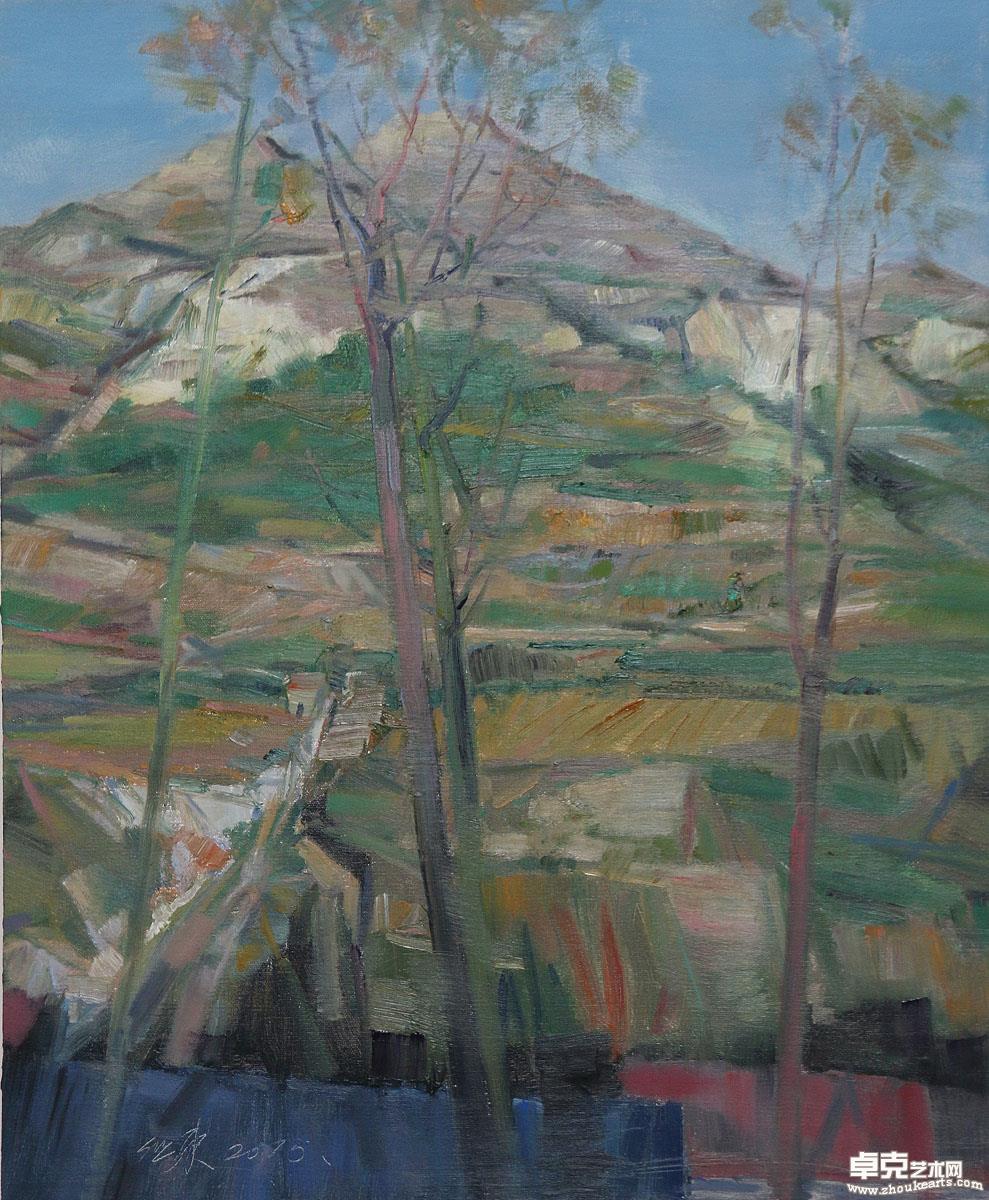《青州》之九80x80cm