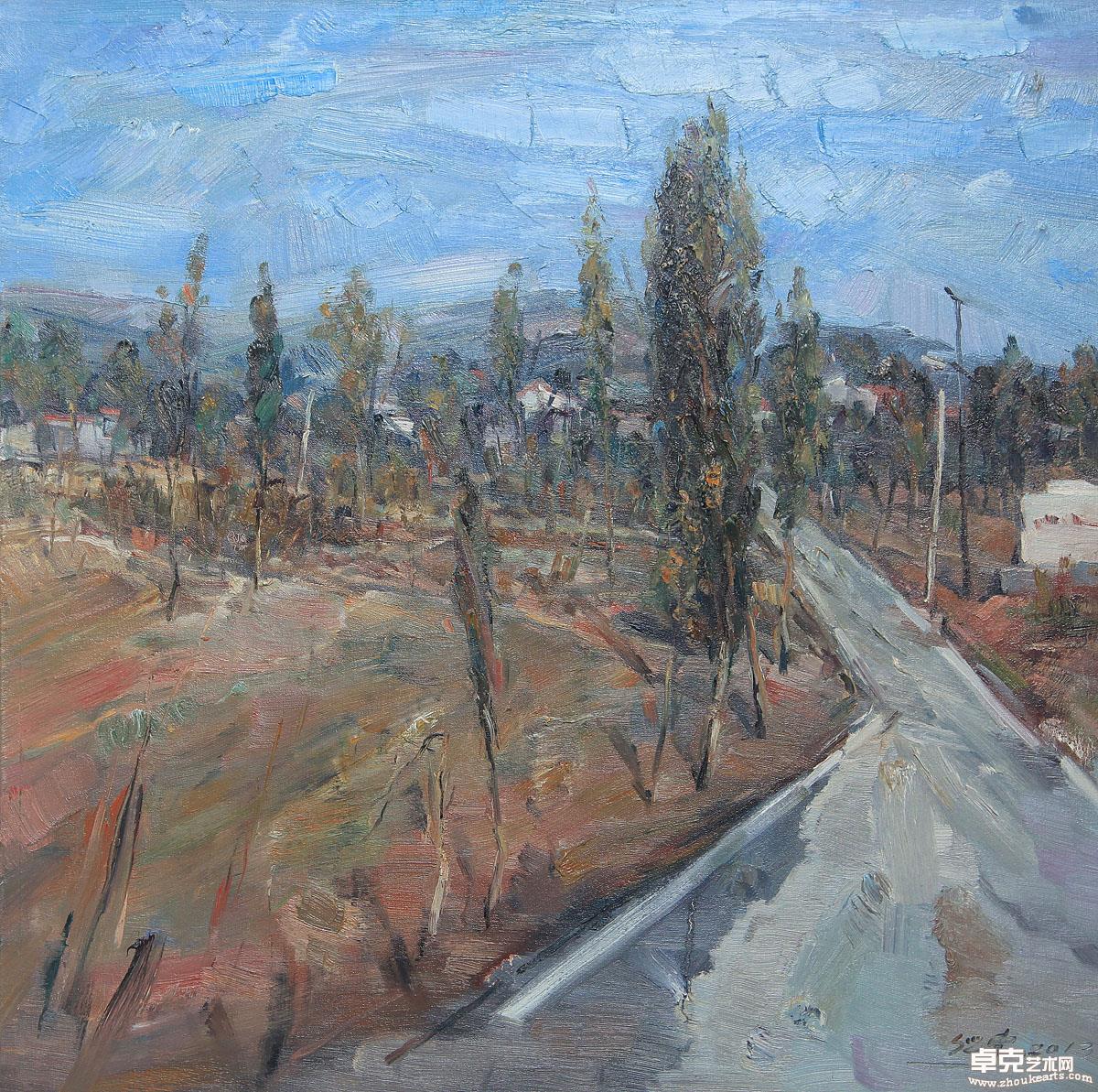 《家园》之五70x70cm