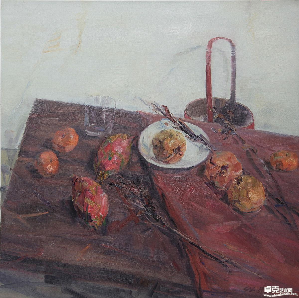 《静物》80x80cm