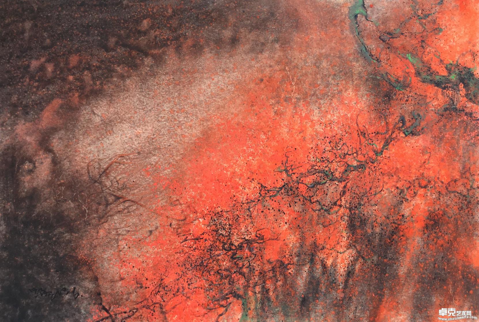 《引风尘》56x78cm
