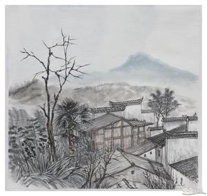 2《葟村写生》