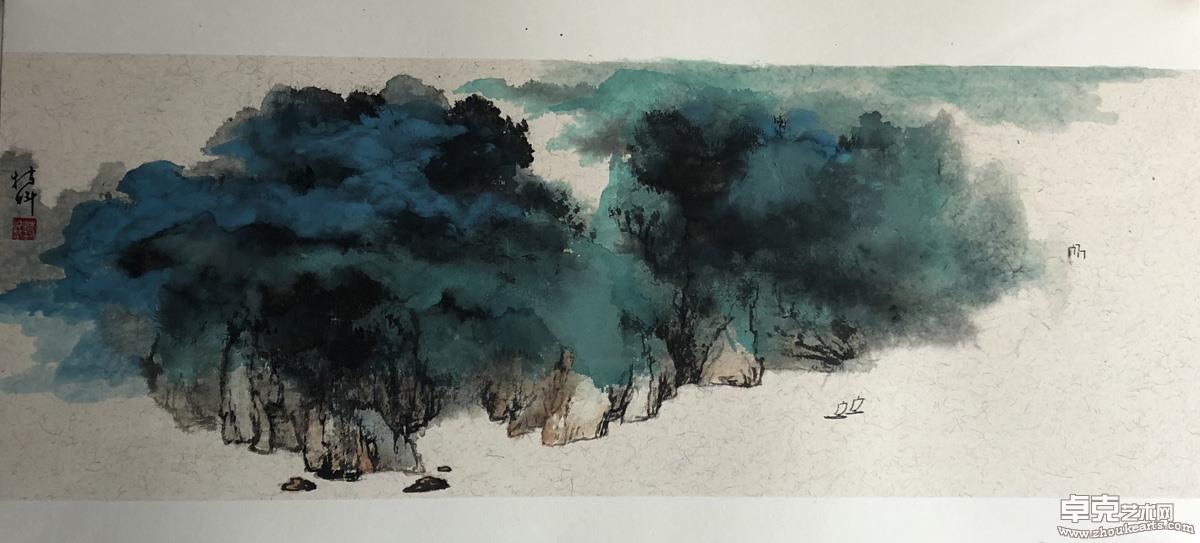 帆影  66x33cm