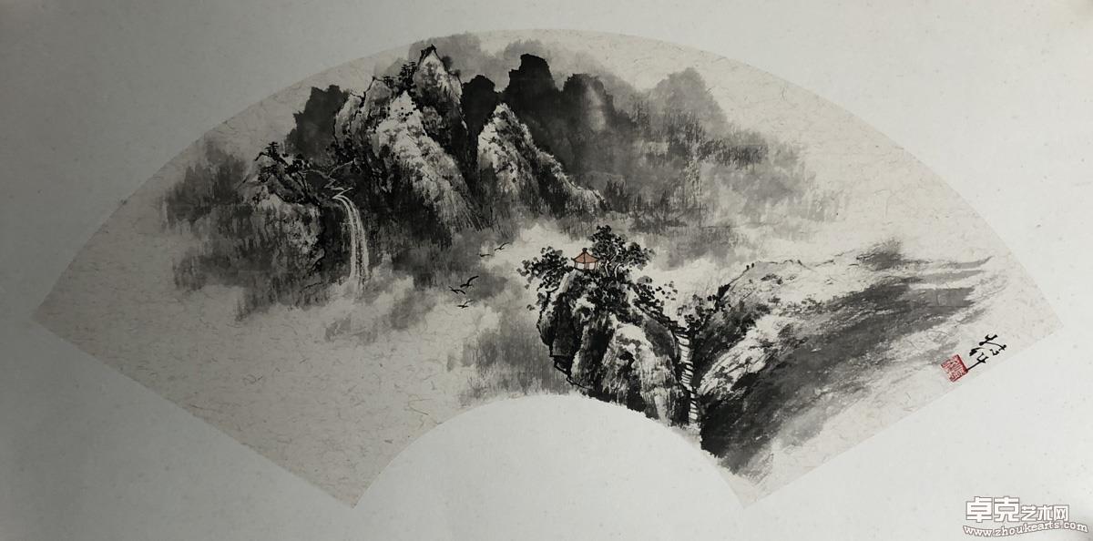 天高云淡66x33cm