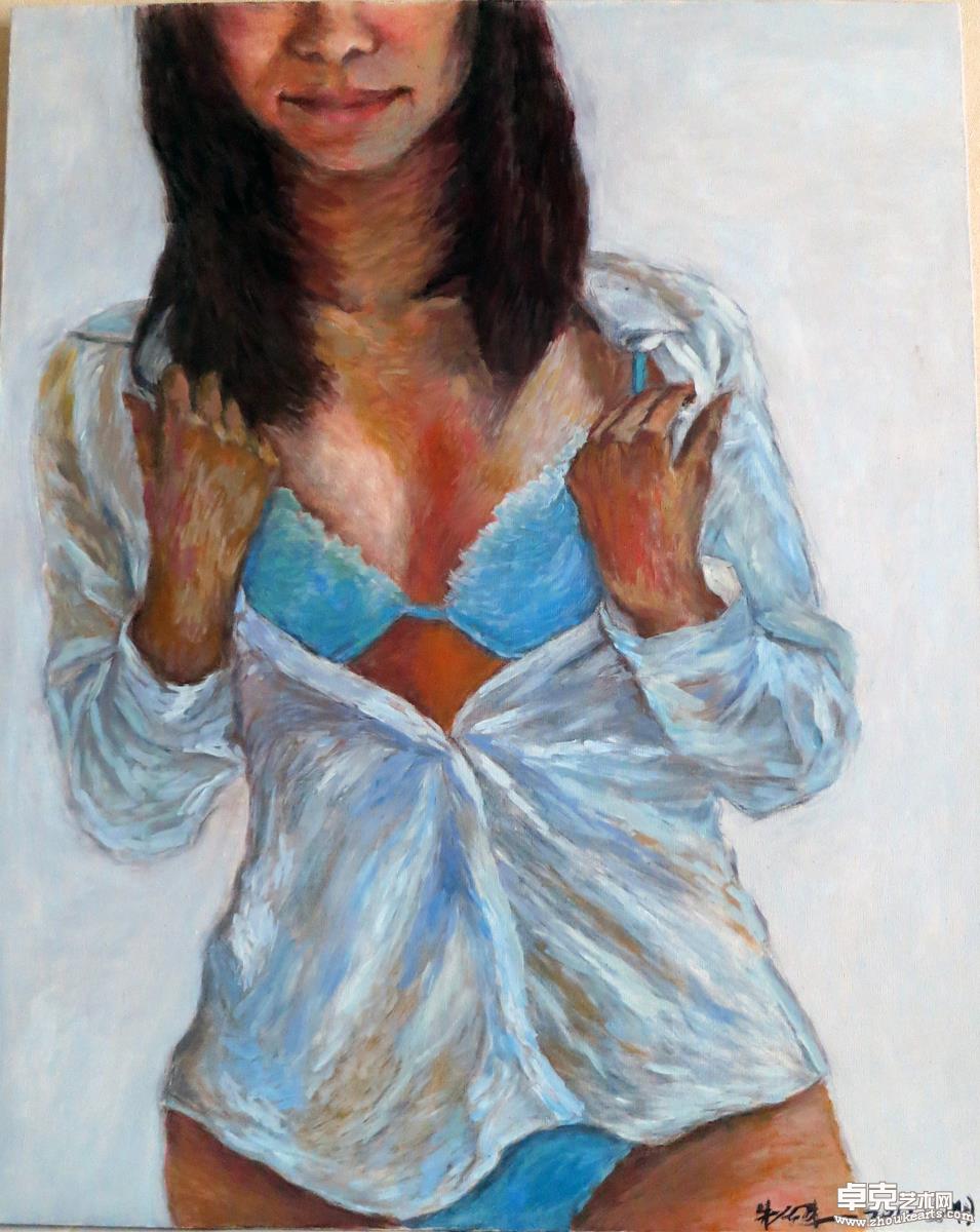 侵入之二100x80cm 