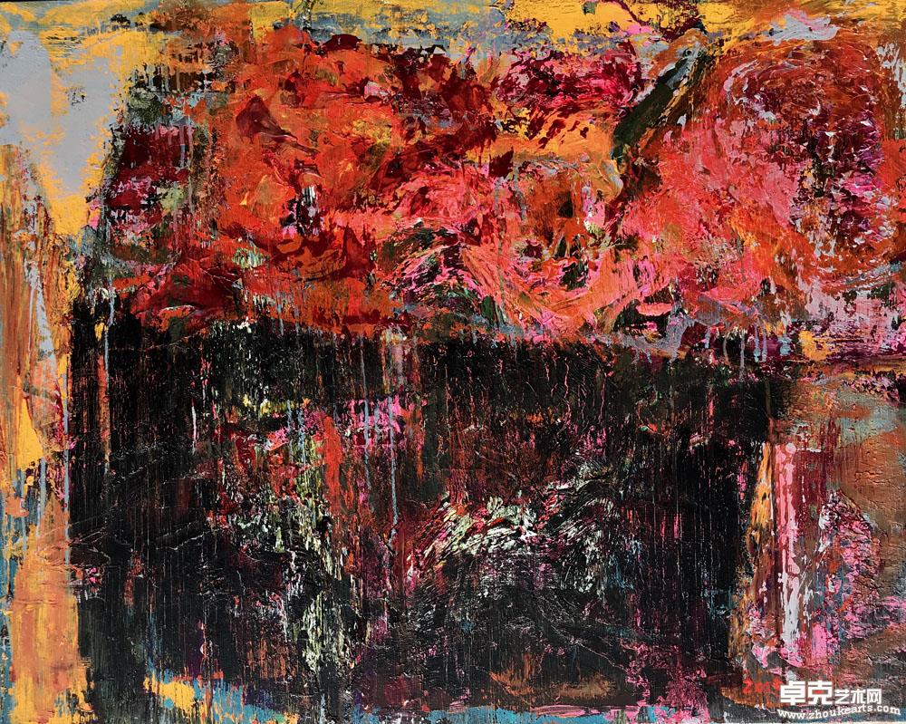 《春》80x100cm 