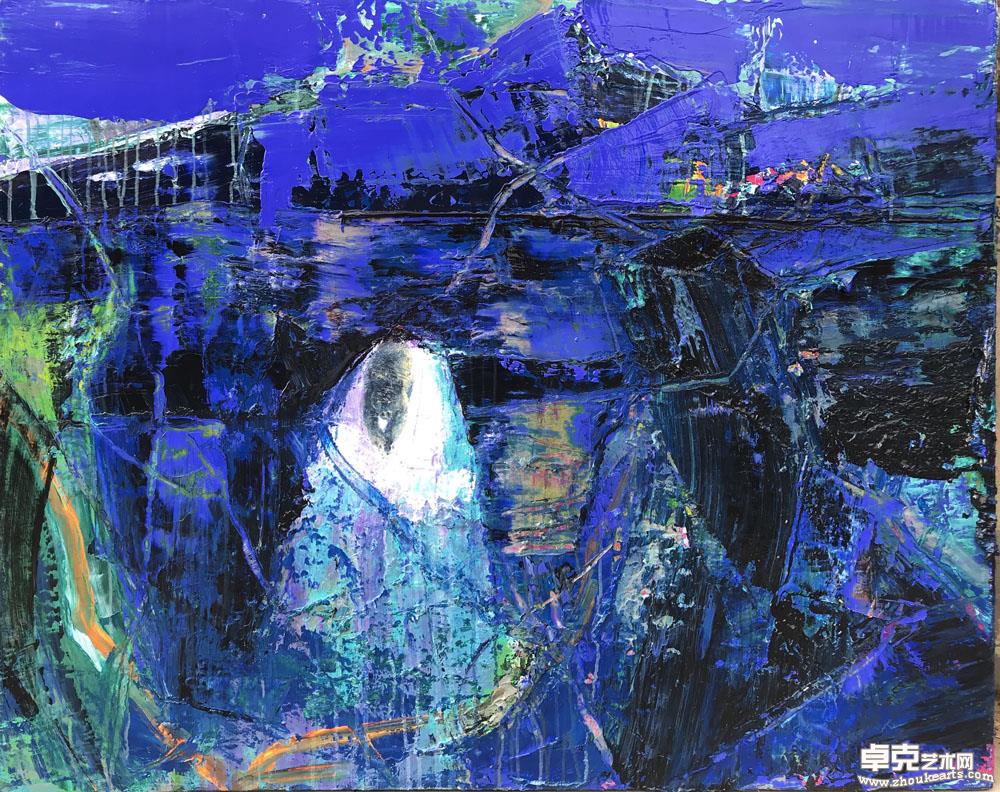 《冷海》95x120cm