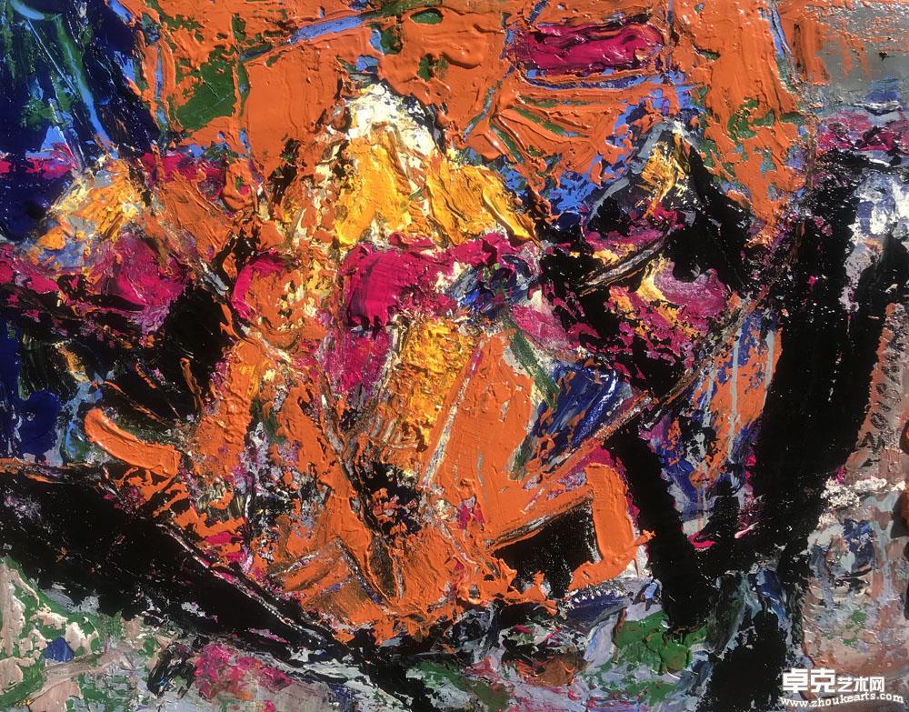 《木里印象》80x100cm 