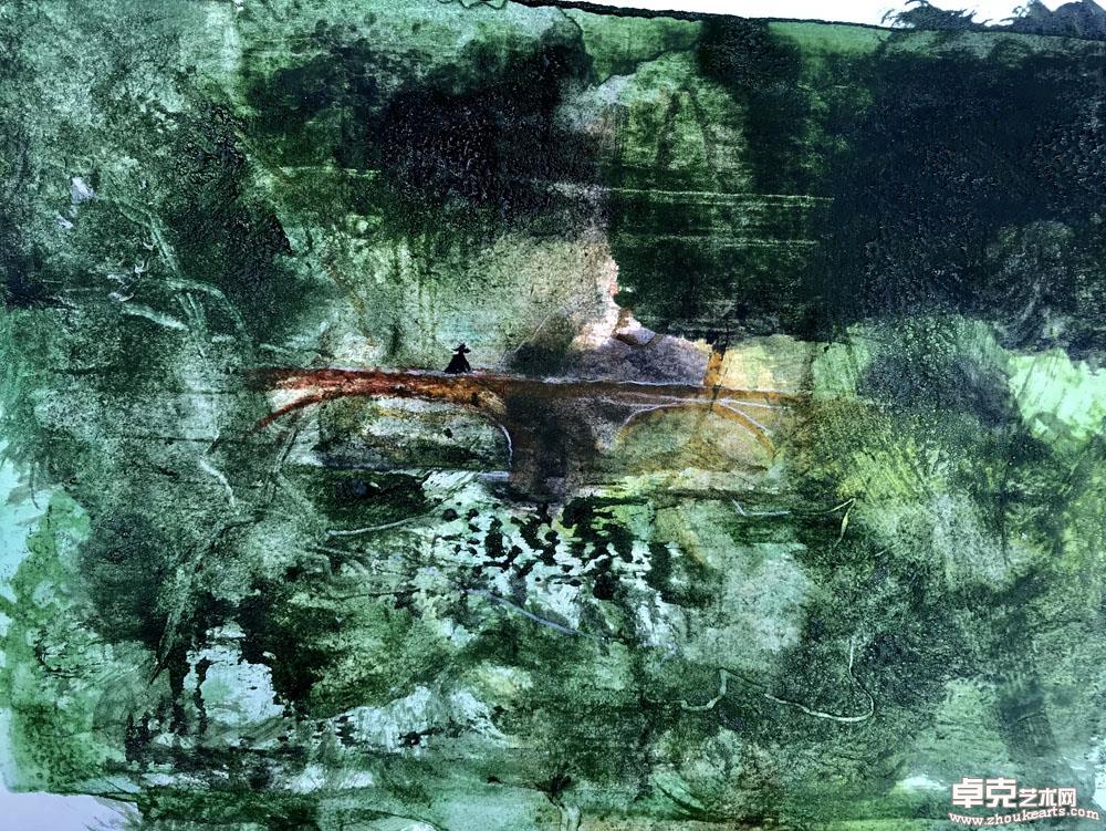 《桥》21x29cm 