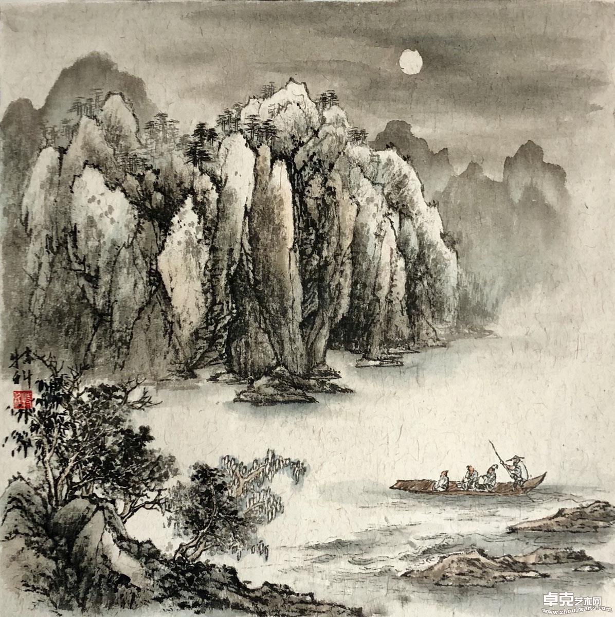 赤壁夜逰之一50x50