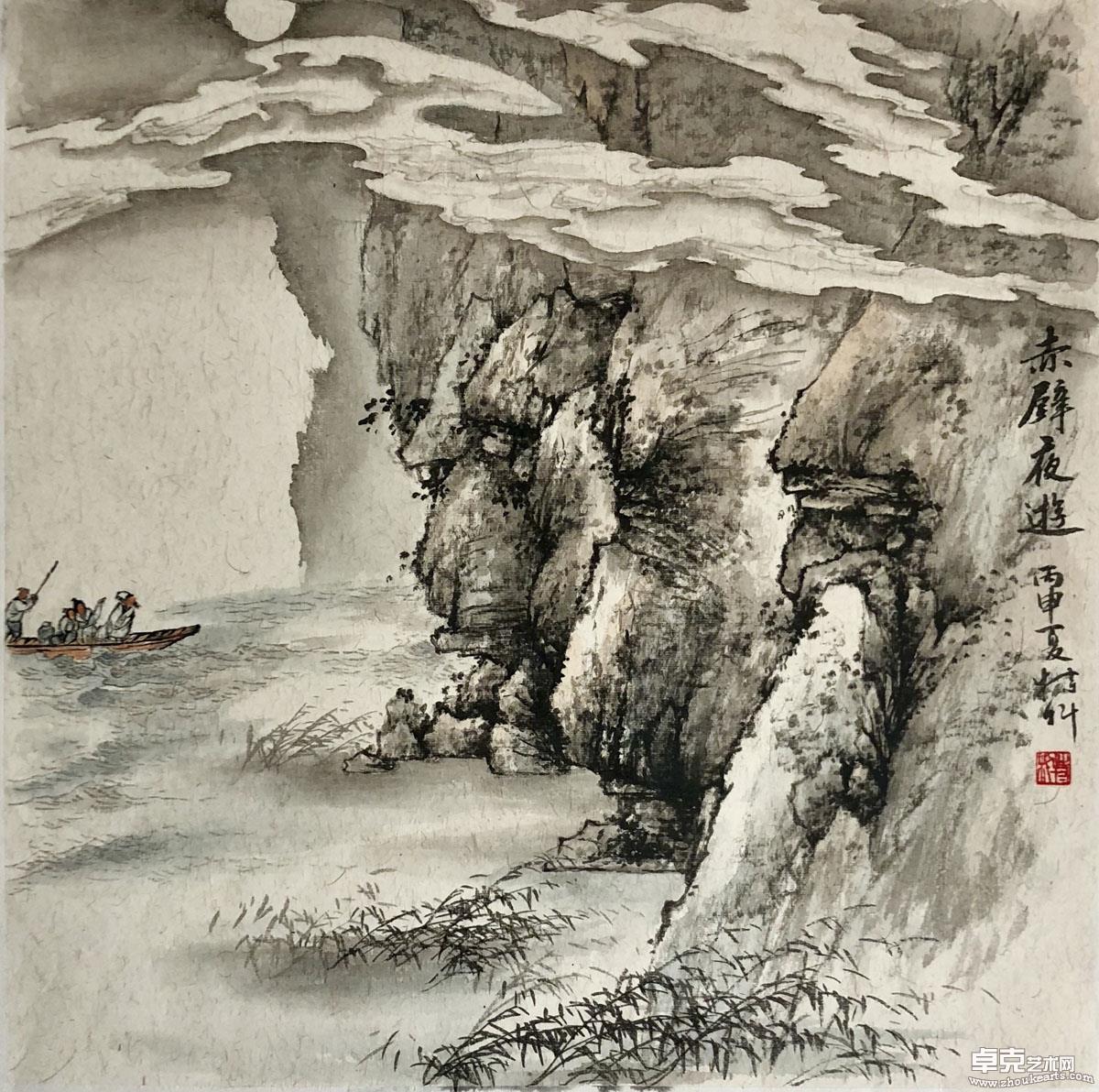 赤壁夜逰之二50x50