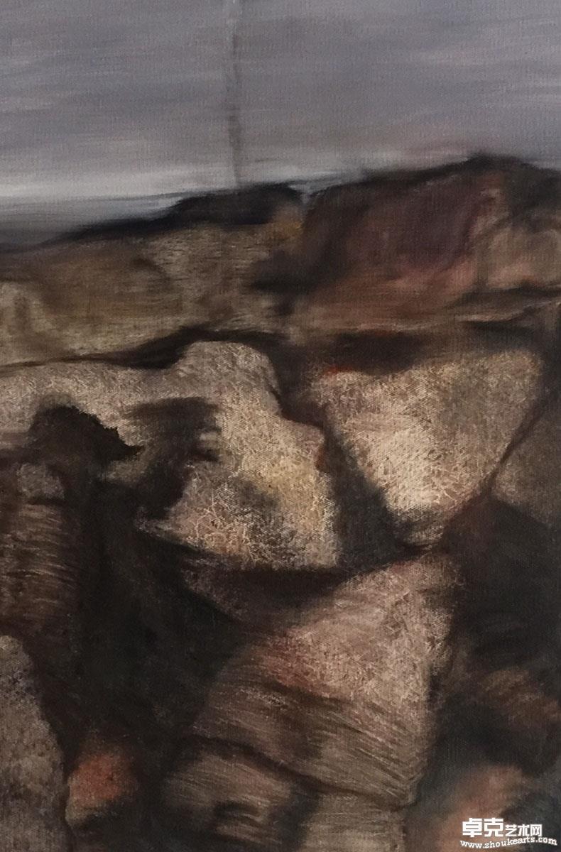 山那边系列之二 50x80cm