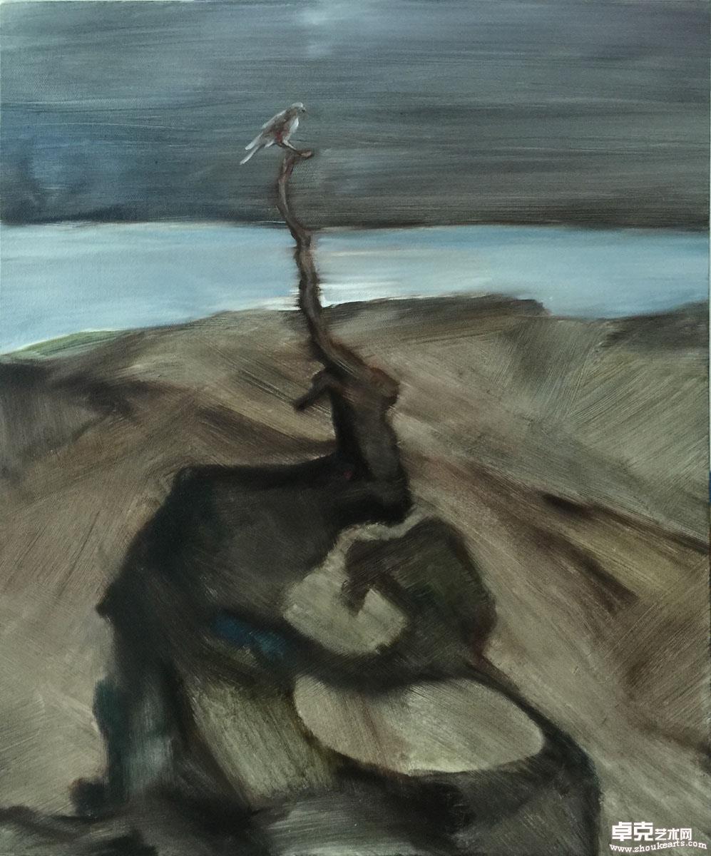 守望系列之四 50x60cm